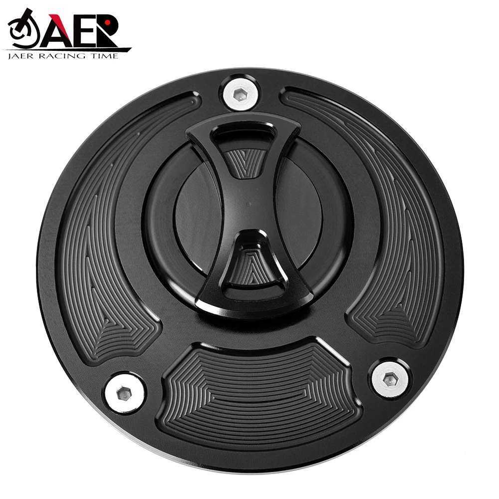 Aluminum Motorcycle Keyless Fuel Gas Tank Cap Cover for Yamaha FZ1 FZ6 FAZER R6 R6S MT07 MT09 MT10 FZ07 FZ09 MT01