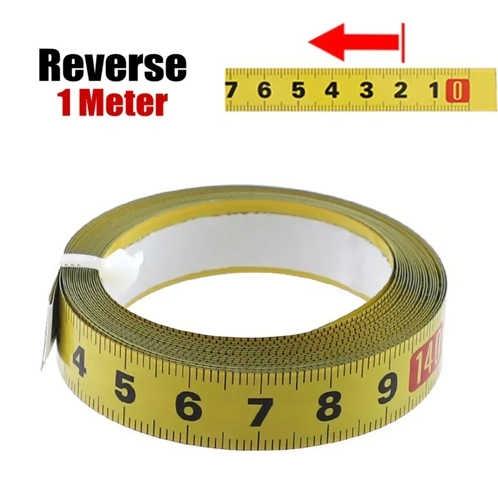 Flexible Metric Tape Measure with Clear Scales for Accurate Measurements in For Woodworking and Rail Track Projects