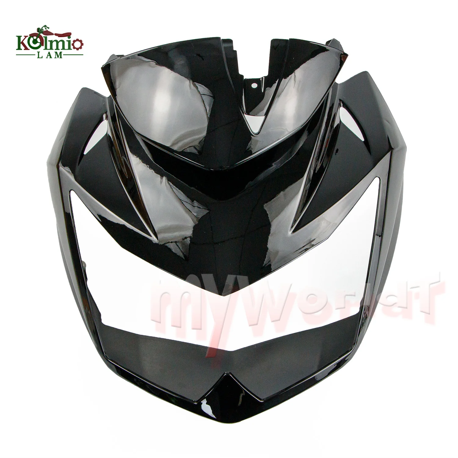 Passend für Kawasaki Z750 2007 - 2012 Motorradzubehör Obere Frontkopf- und Halsabdeckung Scheinwerferverkleidung Z 750 2008 2009 – Detail 3