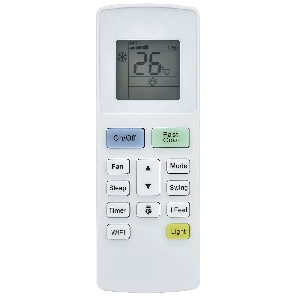 

New YAW1F9 For GREE Montana Air Conditioner AC Remote Control With WiFi Button YAW1F1 YAW1F4 GWH24ACD-K3NNA1A