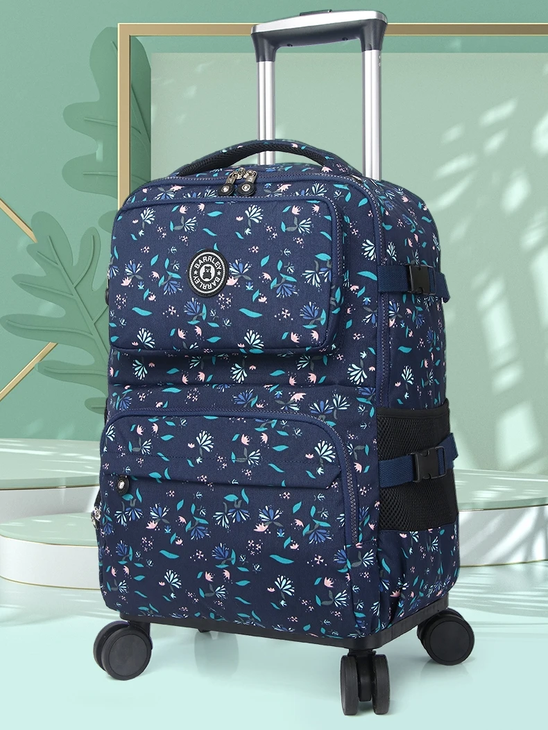 

Large Capaci Travel Bag Lage Carry-On Busin Trip oulder Bag Wheel Design for ort Trips Youth ex Polyester