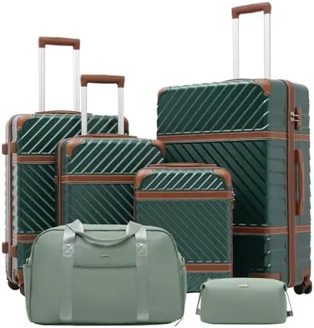 

Lage Set Suitcase Carry On Lage PC Hardshell Lage TSA Lock Spinner Wheels Handle