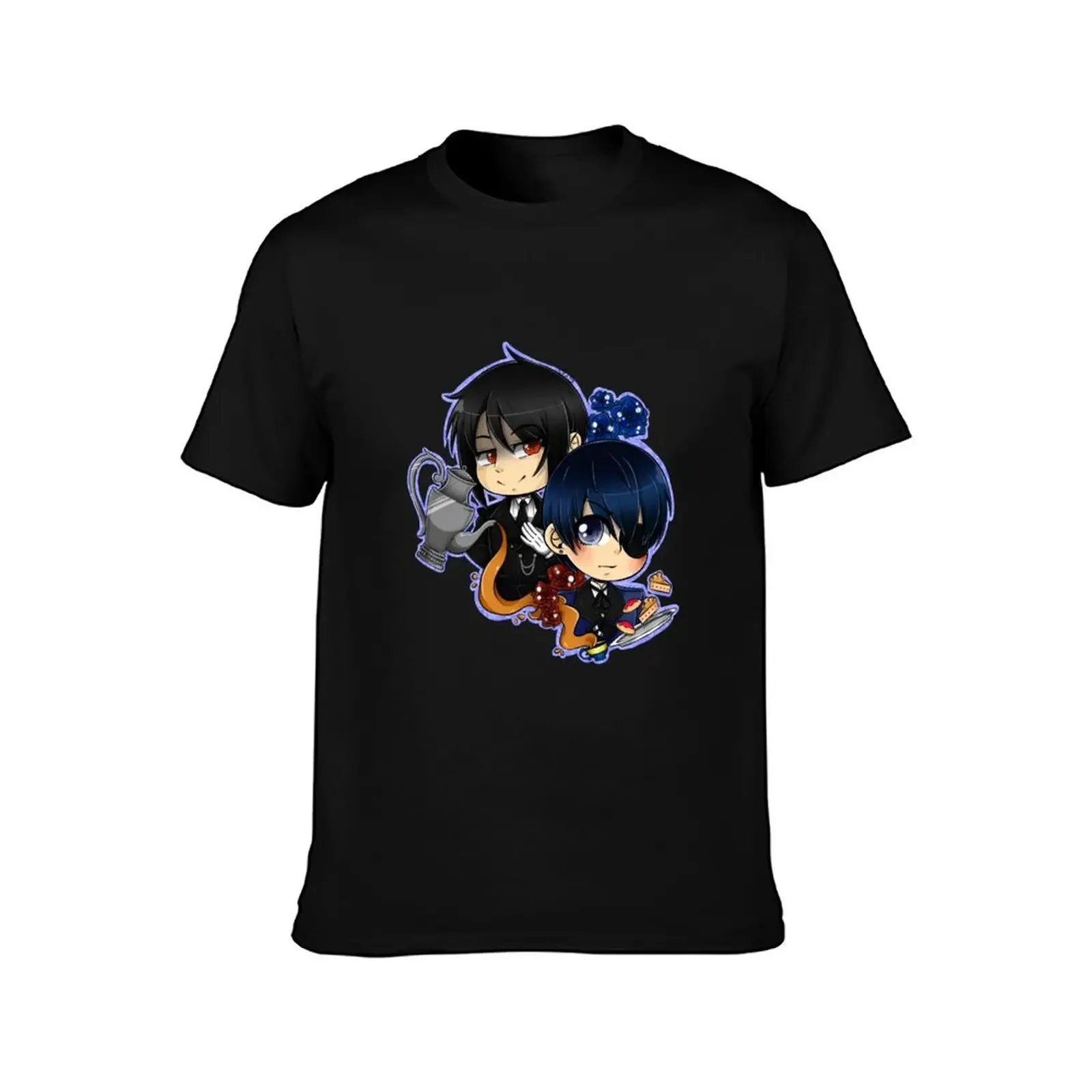 Ciel and Sebastian T-Shirt essential t shirt vintage graphic tee mens t shirt graphic