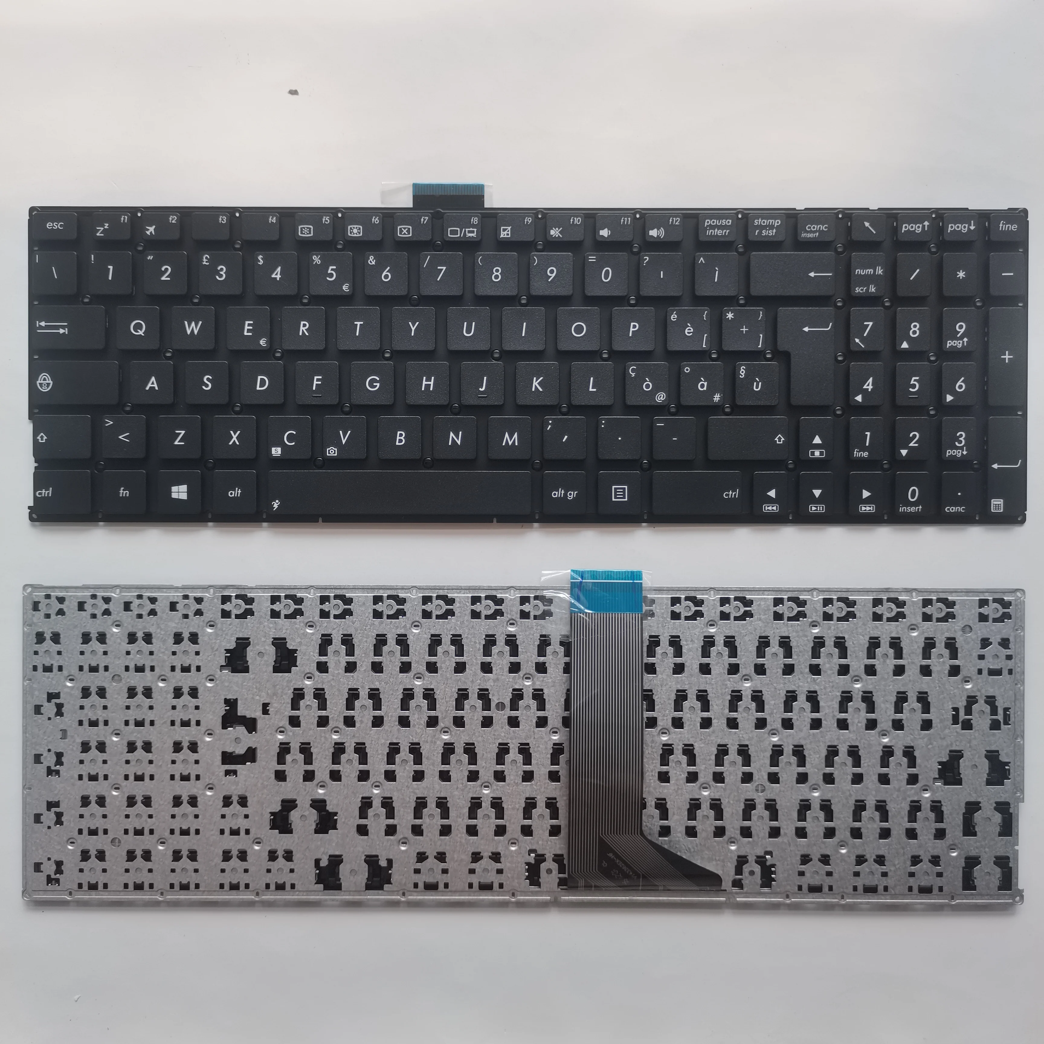 For ASUS x551 X551M X551MA X551MAV F550 F550V X551C X551CA A555 A555L X555 K555 K555L IT Italian Keyboard