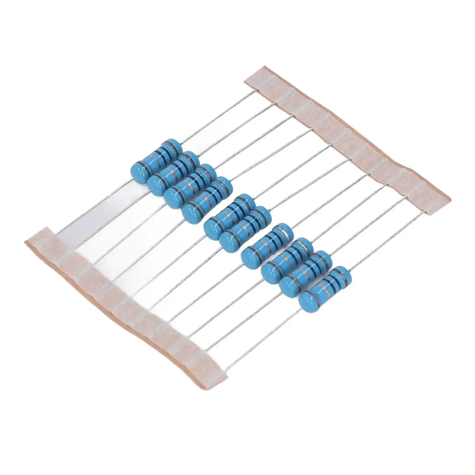 High Metal Film Resistor Kit - 1% Accuracy, 86 Values, Noise Reduction for diy Projects