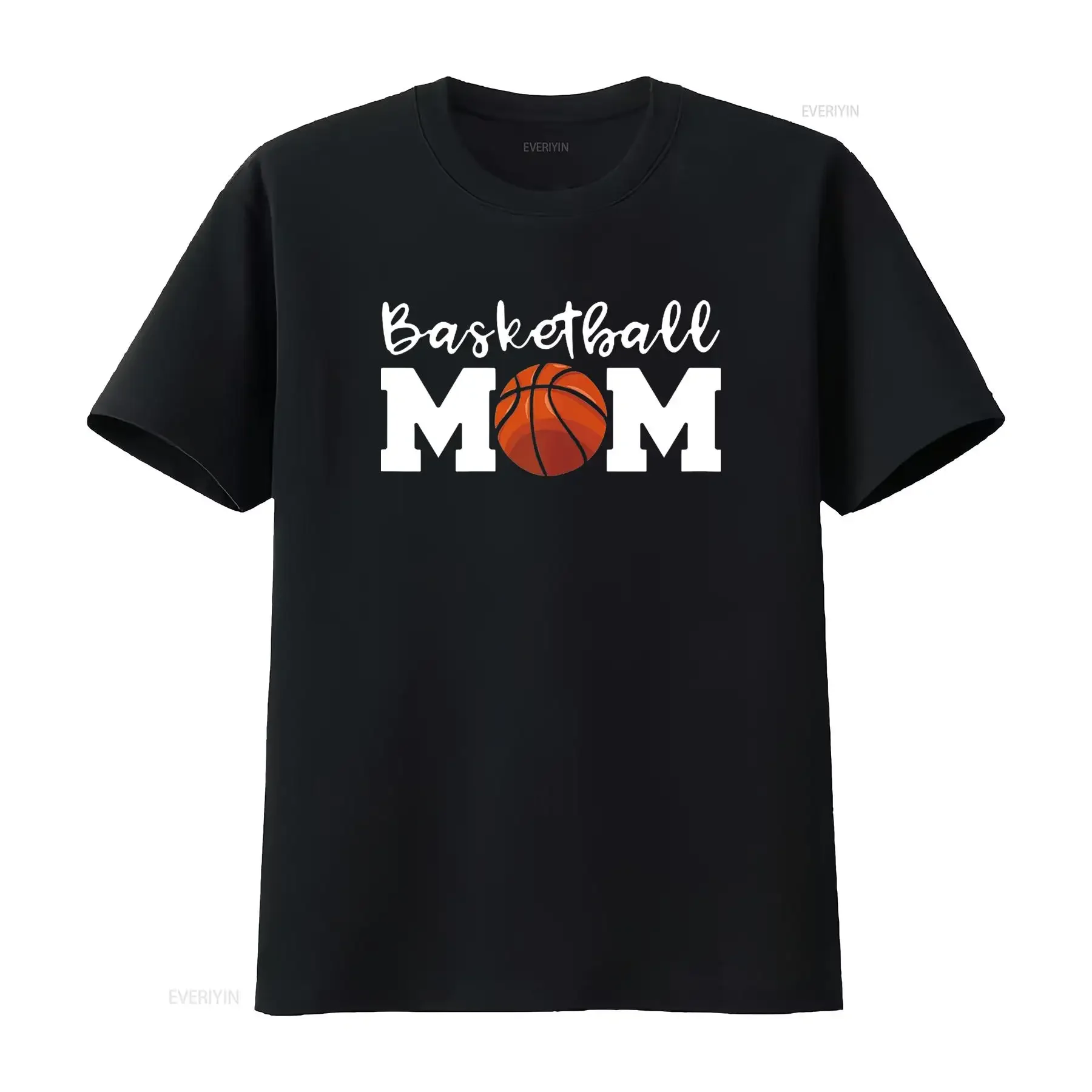 تي شيرت نسائي لكرة السلة Mom Cute Player Mama Team تي شيرت عتيق مصمم ملابس متعددة الاستخدامات وممتد ومريح