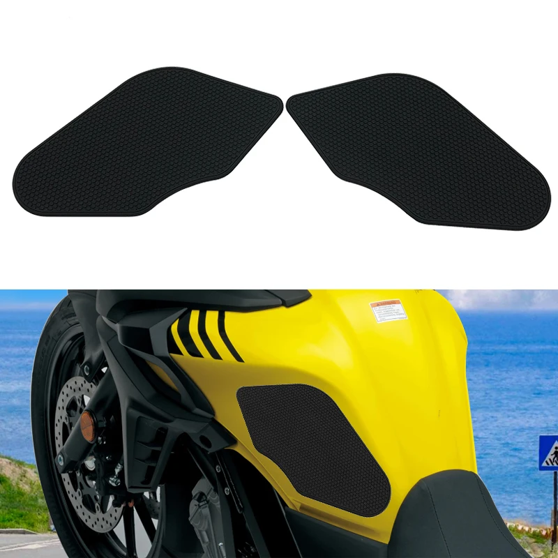 

DL650 Fuel Tank Pad For Suzuki V-Strom 650 650XT DL 650/XT 2017-2023 2022 Anti Slip Protector Stickers Knee Grip Side Decals