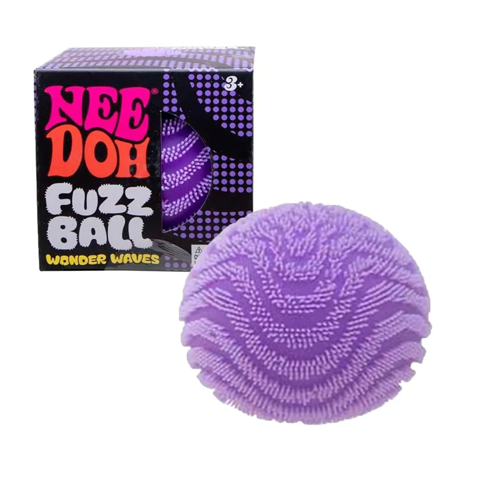 Nee Doh Fuzz Ball Blind Box Series Desktop Ornament Stress Relief Toys Suitable for People Under Pressure Fun Soft Stress Ball S - view 4