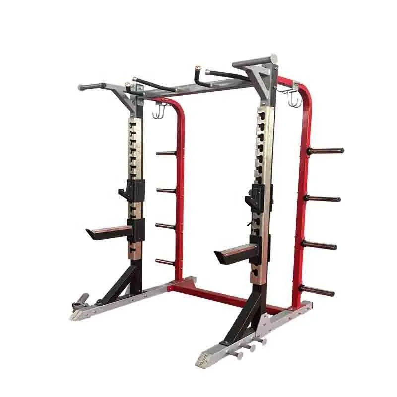 Home gym equipment Sport fitness smith machine power rack squat cage