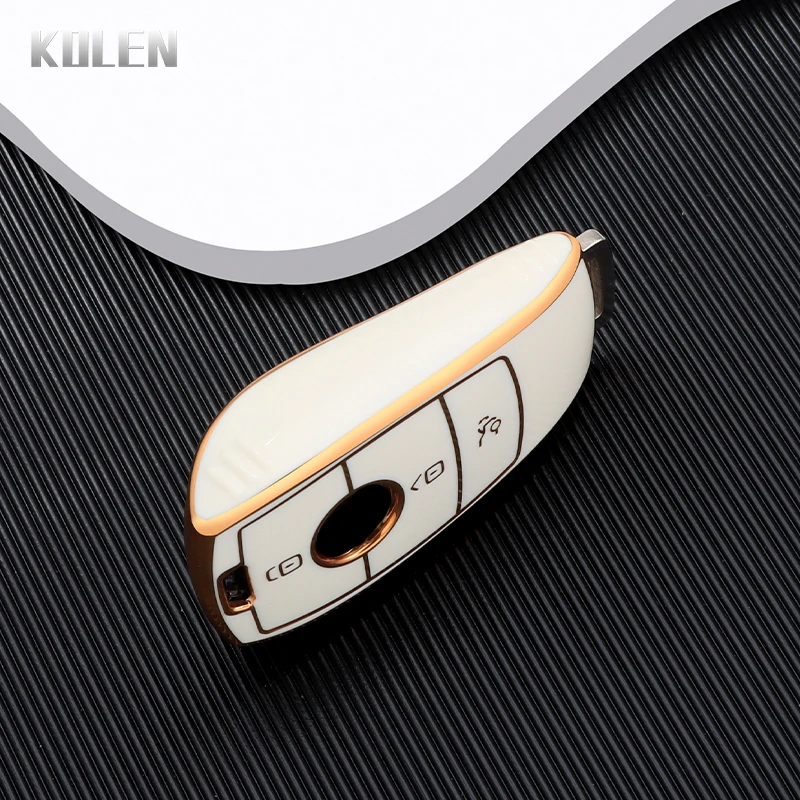 New TPU Car Remote Key Case Cover Shell For Mercedes Benz A C E S G Class GLC CLE CLA W177 W205 W213 W222 X167 AMG Accessories - view 4