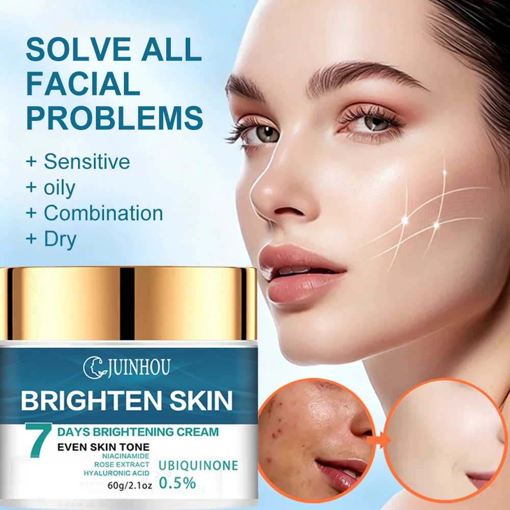JUINHOU 7 Days Brightening Moi - đánh giá và giá Coenzyme Q10 Cream