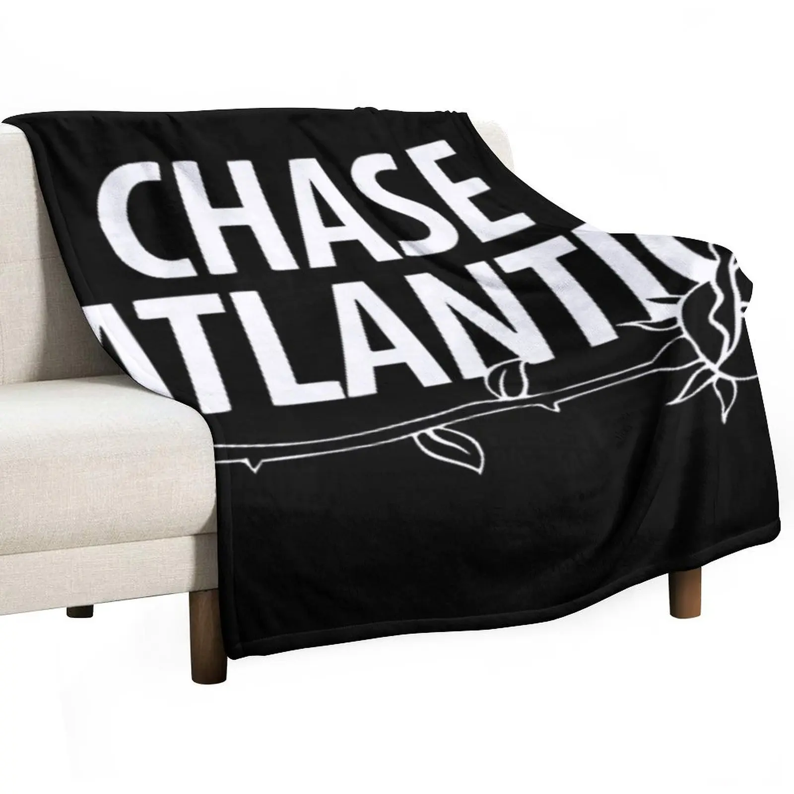 

chase atlantic logo rose Throw Blanket Weighted warm winter Baby Blankets