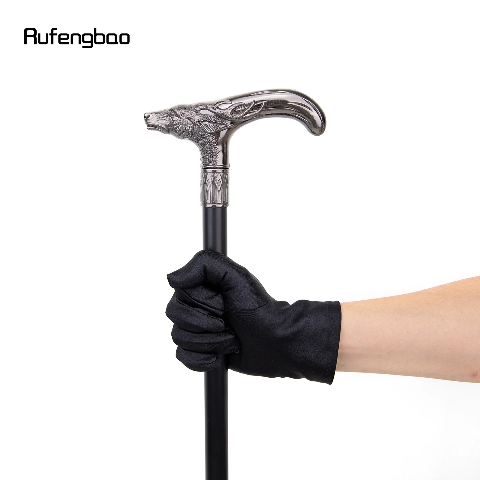 الشظية سيكا الغزلان رئيس عصا للمشي موضة Steampunk وعصا الزخرفية اليومية للرجال تأثيري 93 سنتيمتر