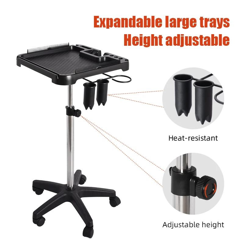 Modern Style Salon Trolley With Innovation Removable Hair Extension Tray 1 Piece Beauty Salon Equipment 7 Days Traditional