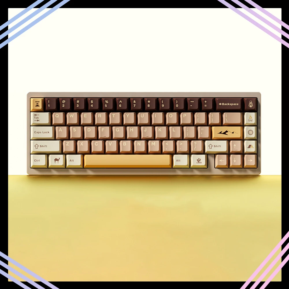 

Weikav Nut65-CU Механическая клавиатура Трехрежимная беспроводная клавиатура Алюминиевый комплект игровой клавиатуры Латунный противовес Аксессуары для ПК