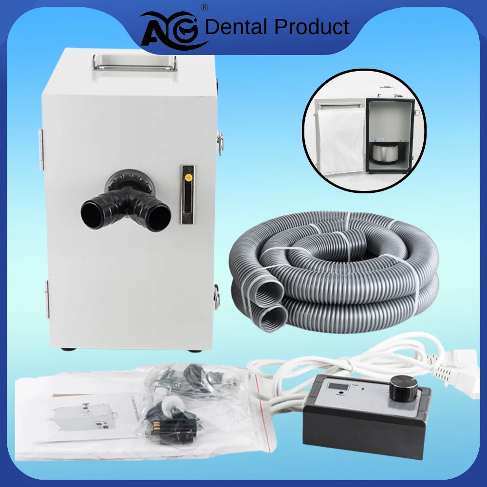 

Стоматологический пылесос AG 500W большой мощности, вытяжка для зуботехнической лаборатории, аппарат для сбора пыли