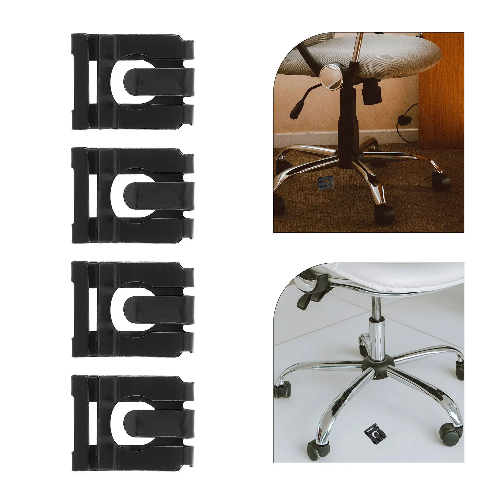 30 Pcs Anti-loosening Retaining Ring Chair Gas Lift Cylinder Clip for Office Retainer Lock Clamp Stability Fixing