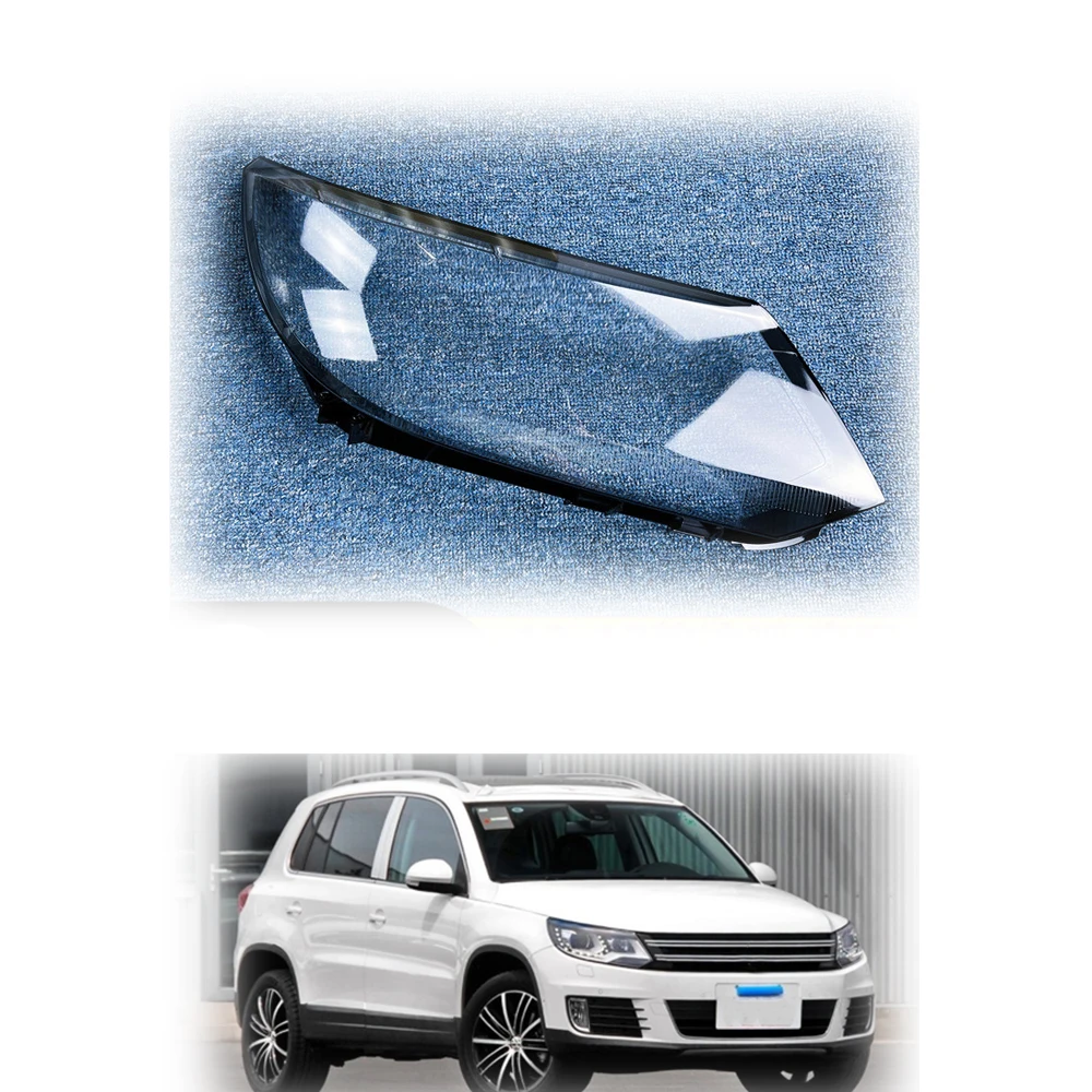 

For Volkswagen VW Tiguan 2013 2014 2015 2016 2017 High configuration HID Car Headlight Lens Headlamp Cover Lampshade Shell Mask