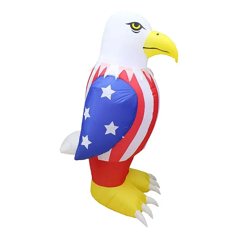 

Independence Day Sam Condor Flag Party with Lights Inflatable Holiday Celebration Outdoor Decoration Air Model