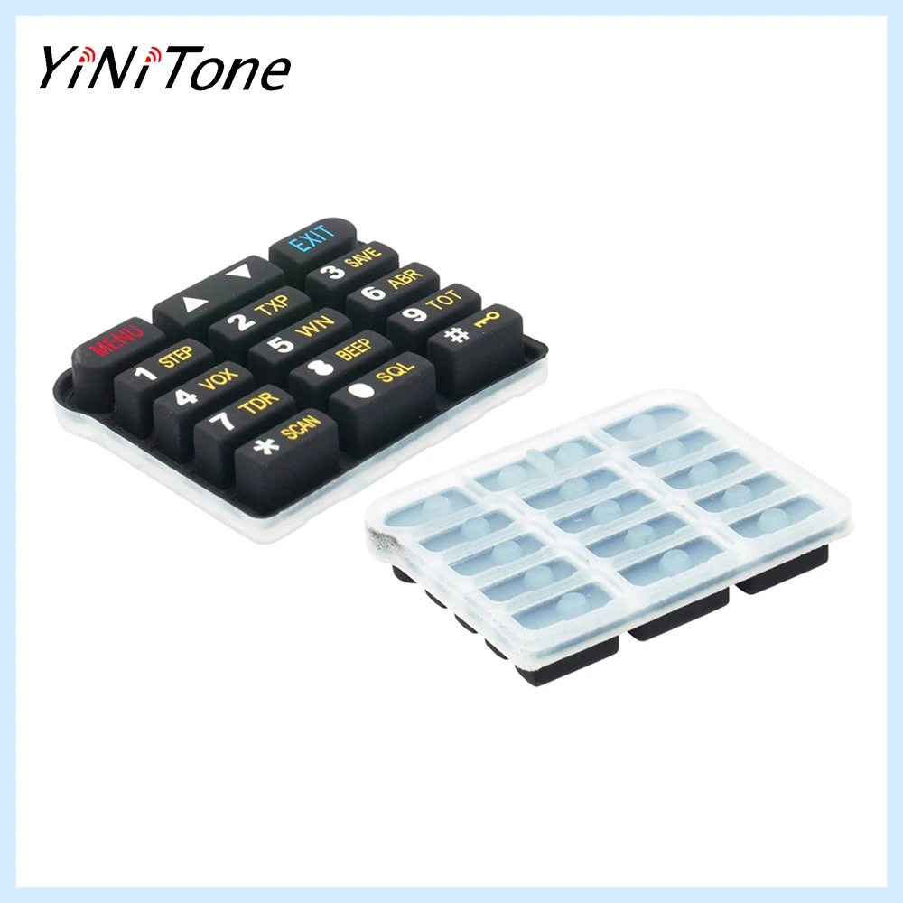 

Прочная клавиатура для Baofeng UV-9R Plus — цифровая кнопочная панель для сменных аксессуаров для двусторонней радиосвязи