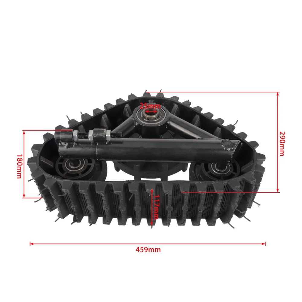 Rear Wheel Rear Tracks for Go Kart Karting UTV Buggy Quad ATV Snow Sand Snowmobile Tracks view 2
