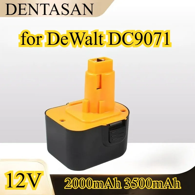 

Никель-водородная батарея 12 В, 3500 мАч, подходит для DeWalt DC9071 DC9037 DC9094, электрический гаечный ключ, литиевая электрическая пила, электрическая дрель