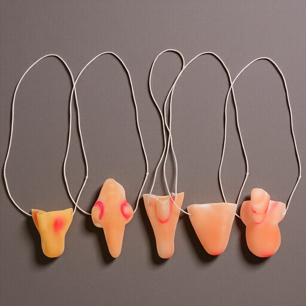 

5Pcs Artificial Witch Nose Prop Environmental Friendly Vinyl Nose for Halloween Performance Party Prank Accessory Decor