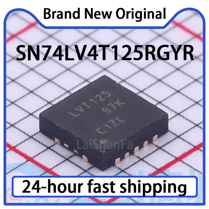 1PCS SN74LV4T125RGYR SMT VQFN-14 Single Power Four Way Buffer Gate Chip Original in Stock