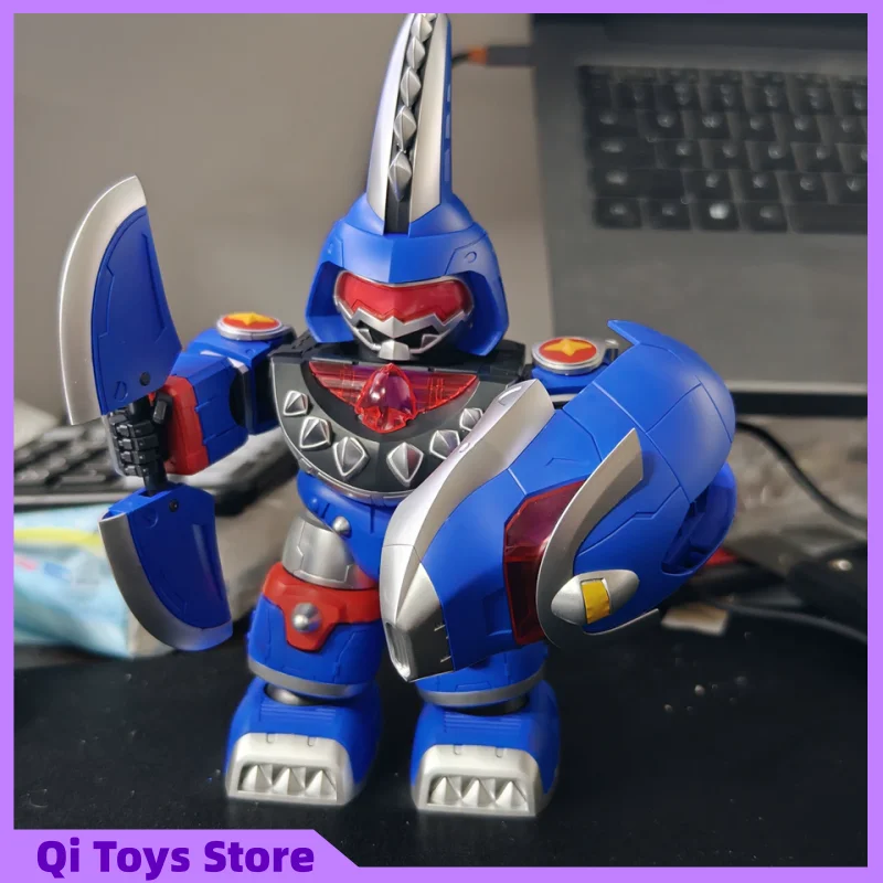 Movable Transforming Iron Armor Xiaobao Model Kit Kabuto Super Form And Shark Pepper Mecha Building Educational Toy For Boys