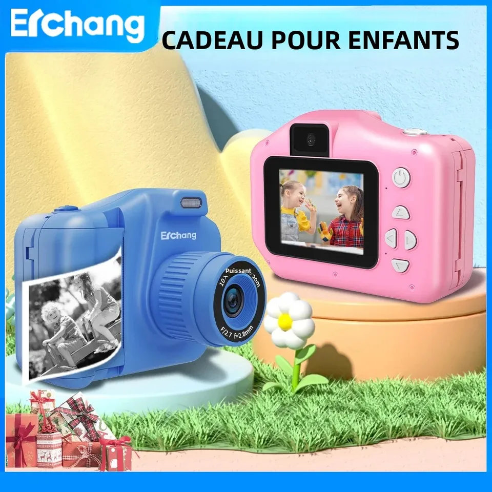 Appareil Photo Instantané Enfants, 2,4 Écran Appareil Photo Numérique Enfant avec Carte 32GB et Papier Photo Imprimé, Appareil Photo HD 1080p pour Enfants, Cadeaux pour Garçons et Filles Appareil Photo Instantané Enfants, 2,4 Écran Appareil Photo Numérique Enfant avec Carte 32GB et Papier Photo Imprimé, Appareil Photo HD 1080p pour Enfants, Cadeaux pour Garçons et Filles
