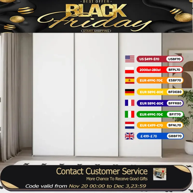 

Modern Adults Wardrobes Sliding Doors European Space Saving Storage Closet Organizer Lounges Roupeiros De Quarto Furniture