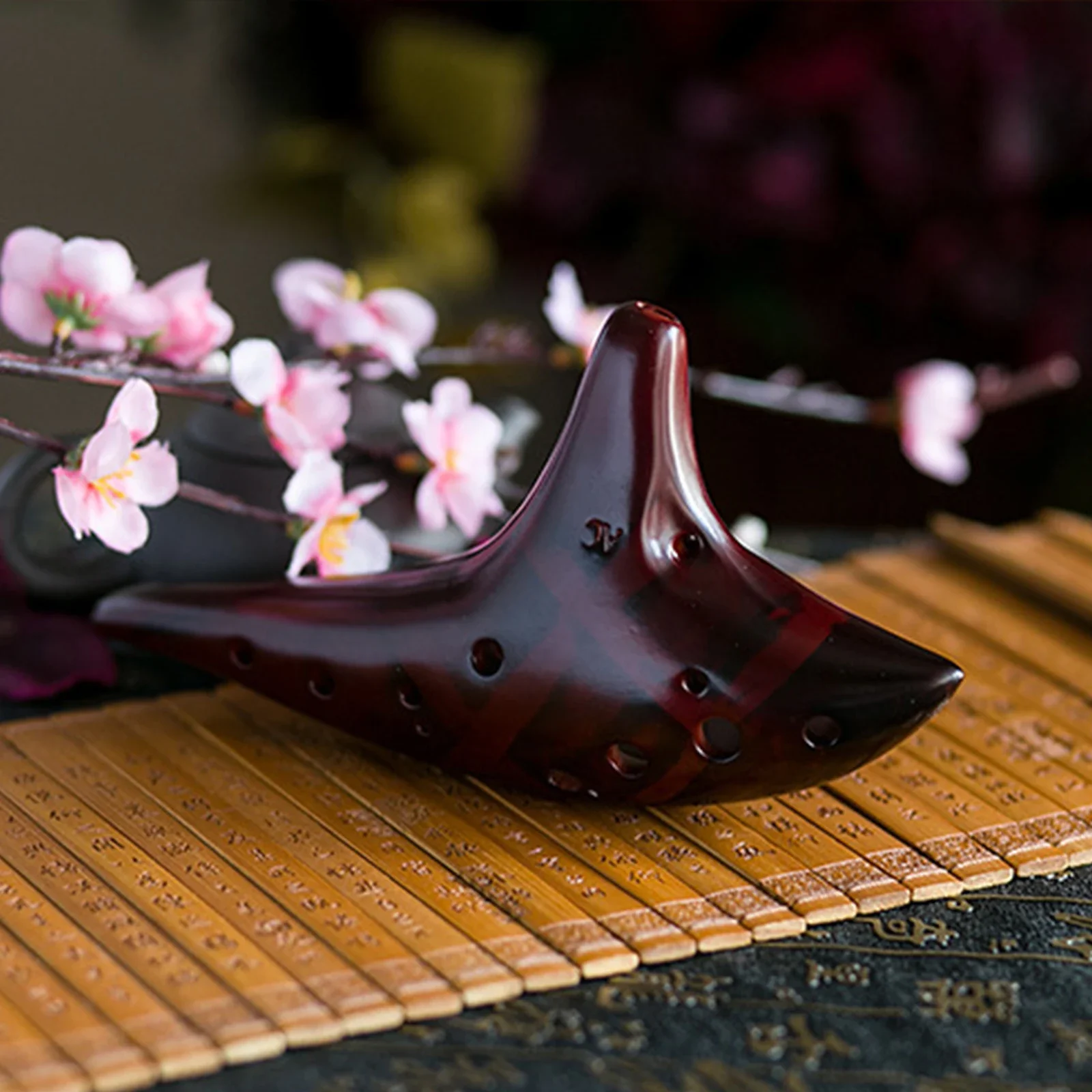 

Окарина для начинающих или профессионалов, керамический пикколо Alto C с 12 отверстиями, хорошая интонация, сумка для переноски, ремешок, музыкальный инструмент