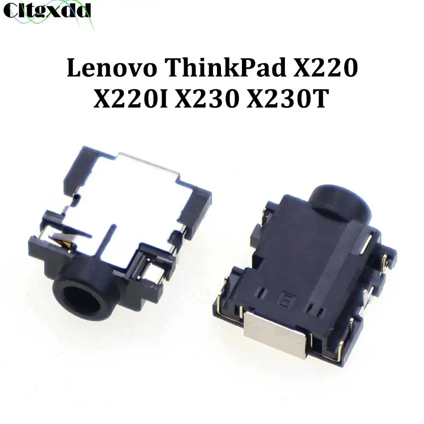 Cltgxdd 1pcs 3.5mm Audio Jack Connector For Lenovo ThinkPad X220 X220I X230 X230T Headphone Port Female Socket