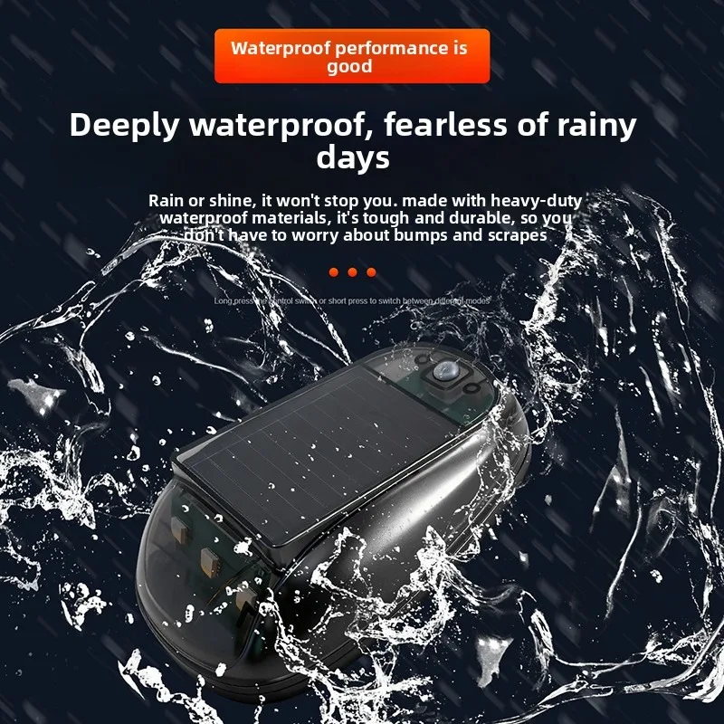 التحكم اللاسلكي أضواء الكابينة الشمسية سيارة شاحنة سقف LED منارة ستروب أضواء تحذير الطوارئ مصباح الملاحة الشمسية 8 ألوان