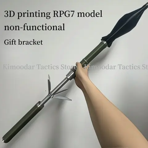 3D Printed 780mm RPG7 Model Static Non Functional Assembly Desktop Ornament Military Enthusiast's Collection