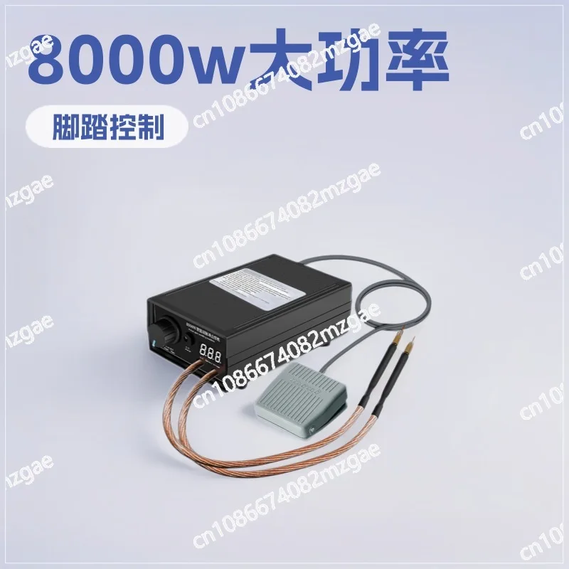 

8000W high-power spot welding machine 18650 lithium battery mobile phone battery welding, can weld 0.3mm