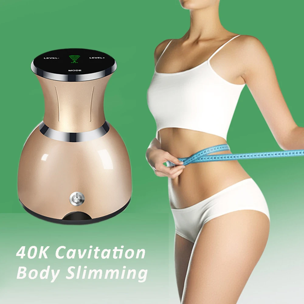 

Handheld 40KHz Ultrasonic Cavitation Machine Home Use Body Slimming Shape Beauty Device Cellulite Fat Removal Ultra Sound Wave