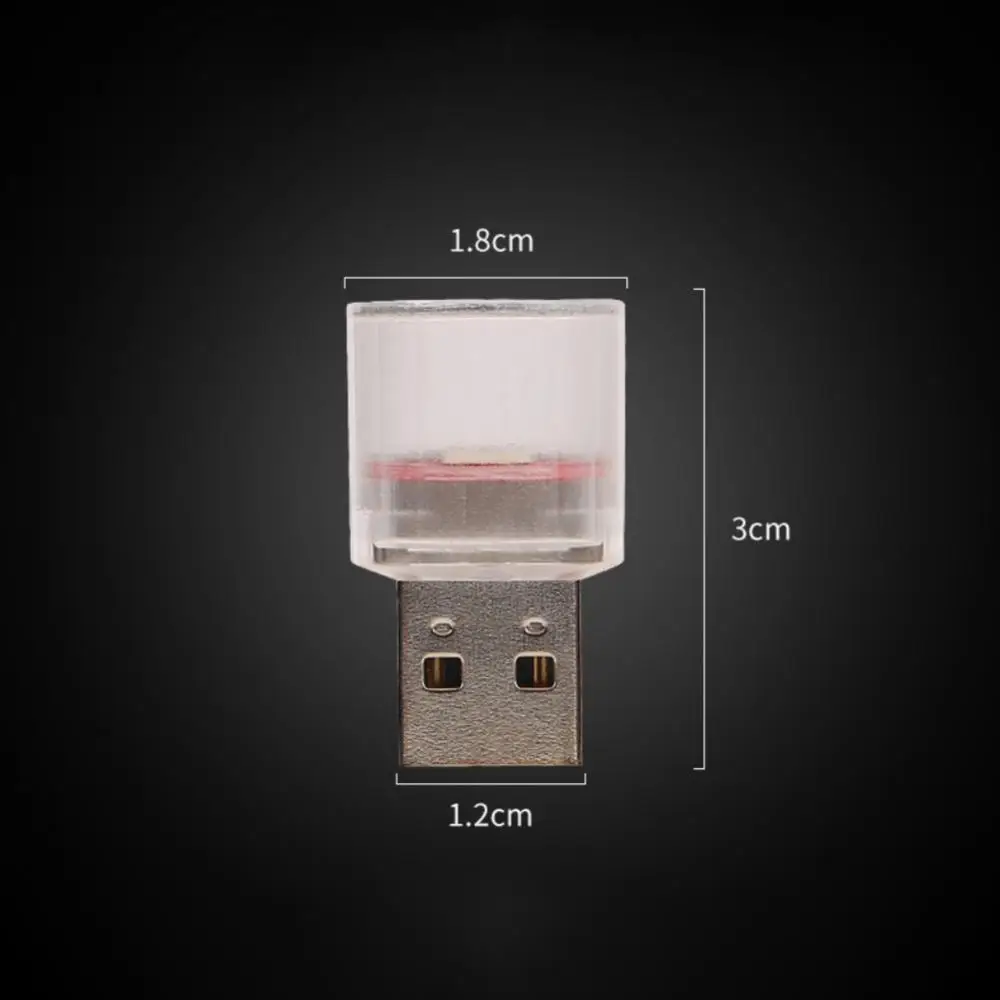 Usb Atmosphere Light Durable Decoration Portable Mini Led Atmosphere Light Car Interior Accessories Universal Decorative