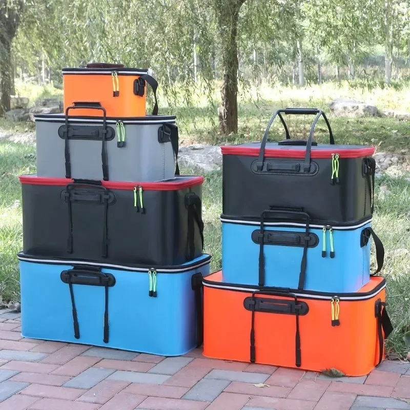 

Fishing gear wholesale fishing bucket fishing live fish bucket EVA multi-purpose foldable outdoor car wash bucket fish bucket