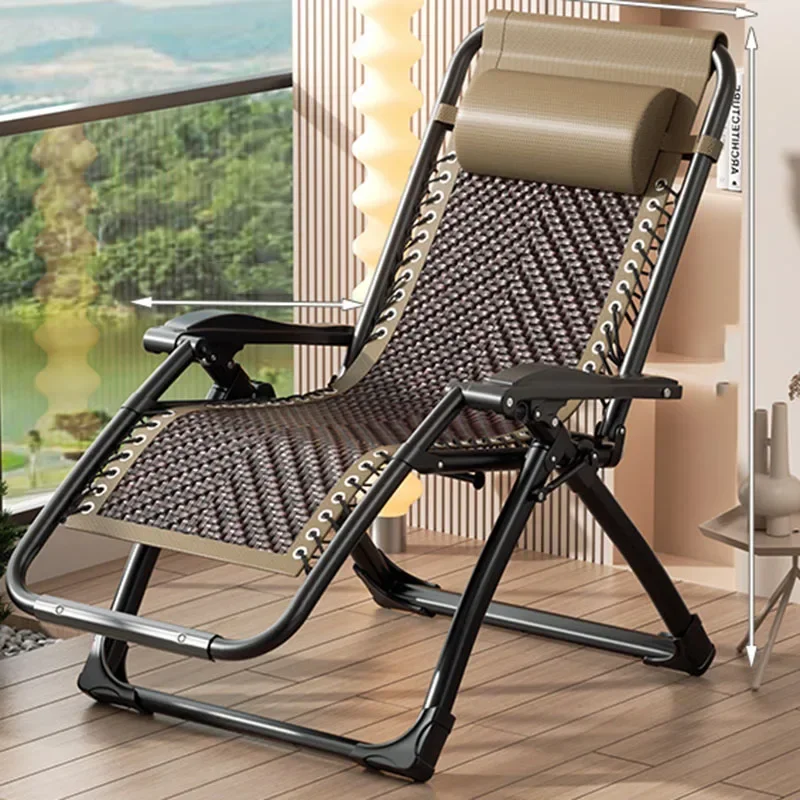 

# Lounge Recliner Office Outdoor Sun Loungers Relaxing Patio Modern Metal Bondage Foldable Chairs Comfy Sedie Rocking Furniture