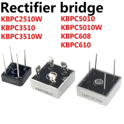 5PCS GBPC2510 GBPC3510 GBPC5010 KBPC1010 KBPC1510W KBPC2510 Diode Rectifier bridge