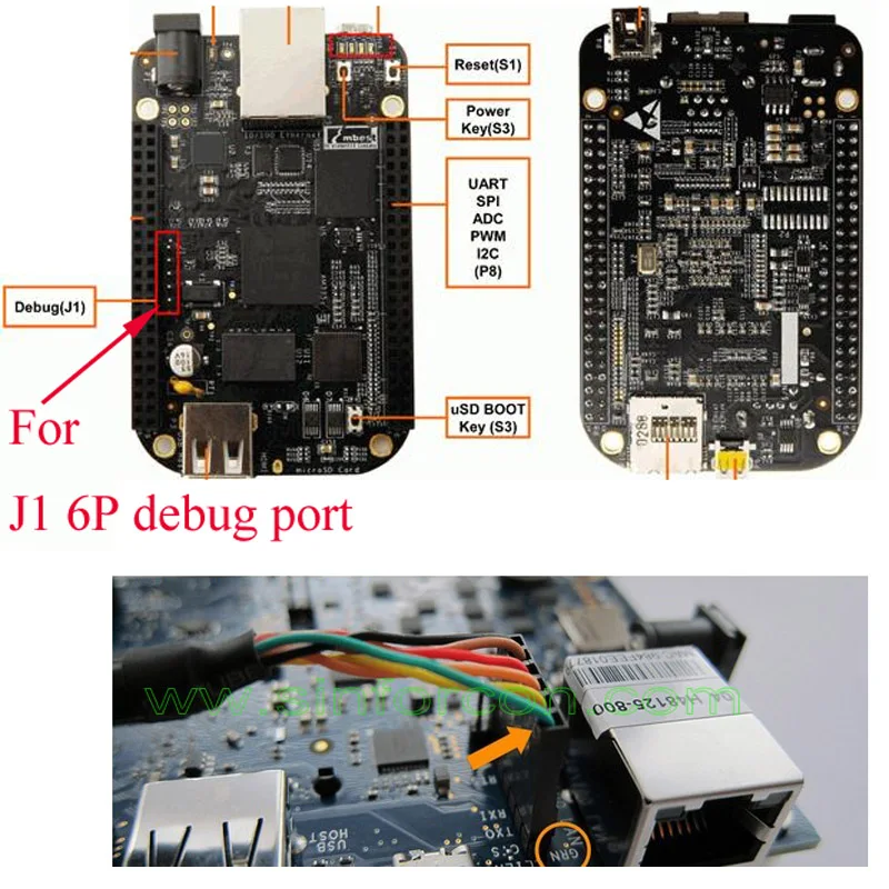 FTDI TTL 232R 3V3 USB UART Logic Level 6P 0.1 for BBB MCU PLC Galileo Development Board USB Serial Debugger Cable TTL-232R-5V