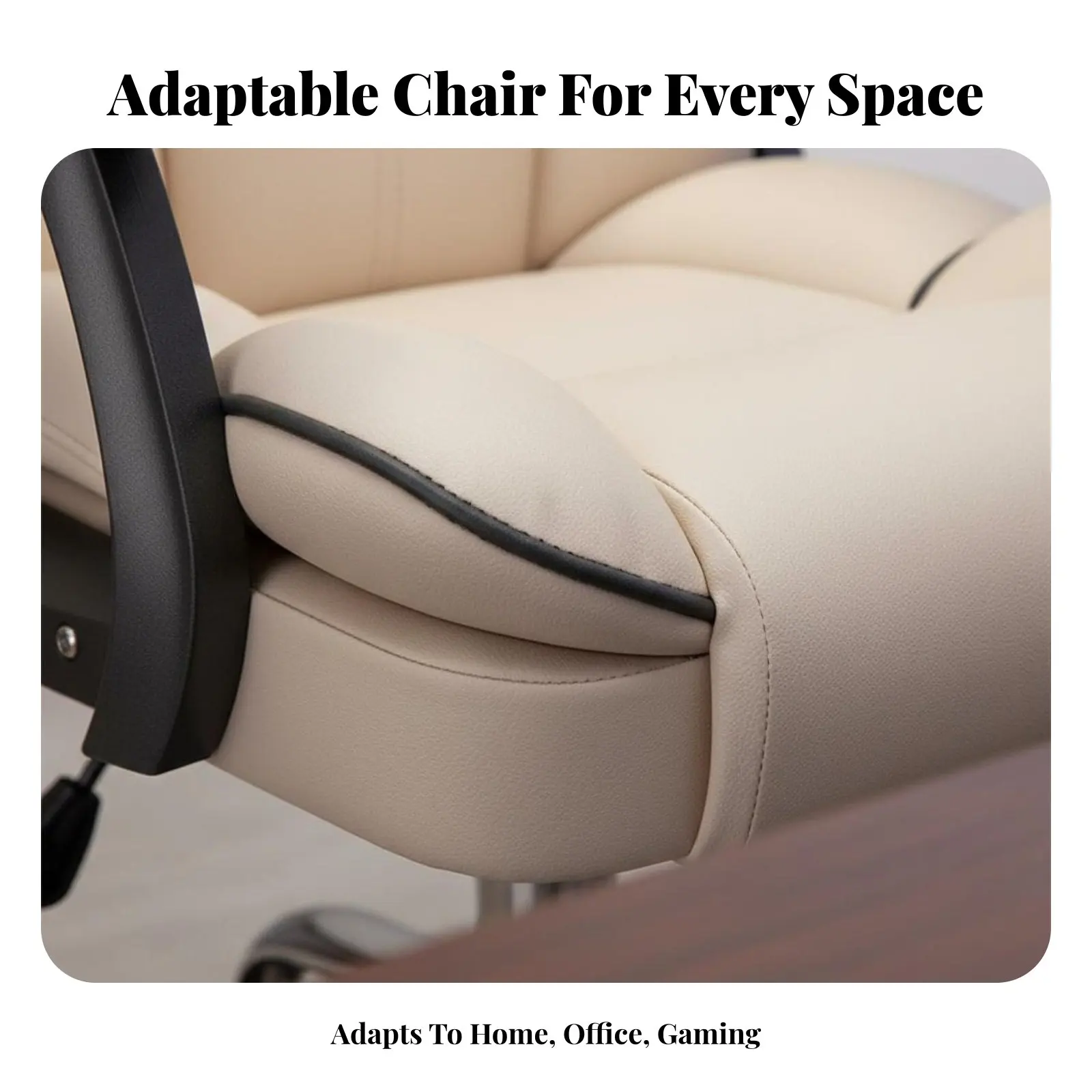 

Эргономичное игровое кресло-реклайнер с поворотом на 360 градусов, высокой спинкой, подставкой для ног, прочной конструкцией и широким углом наклона