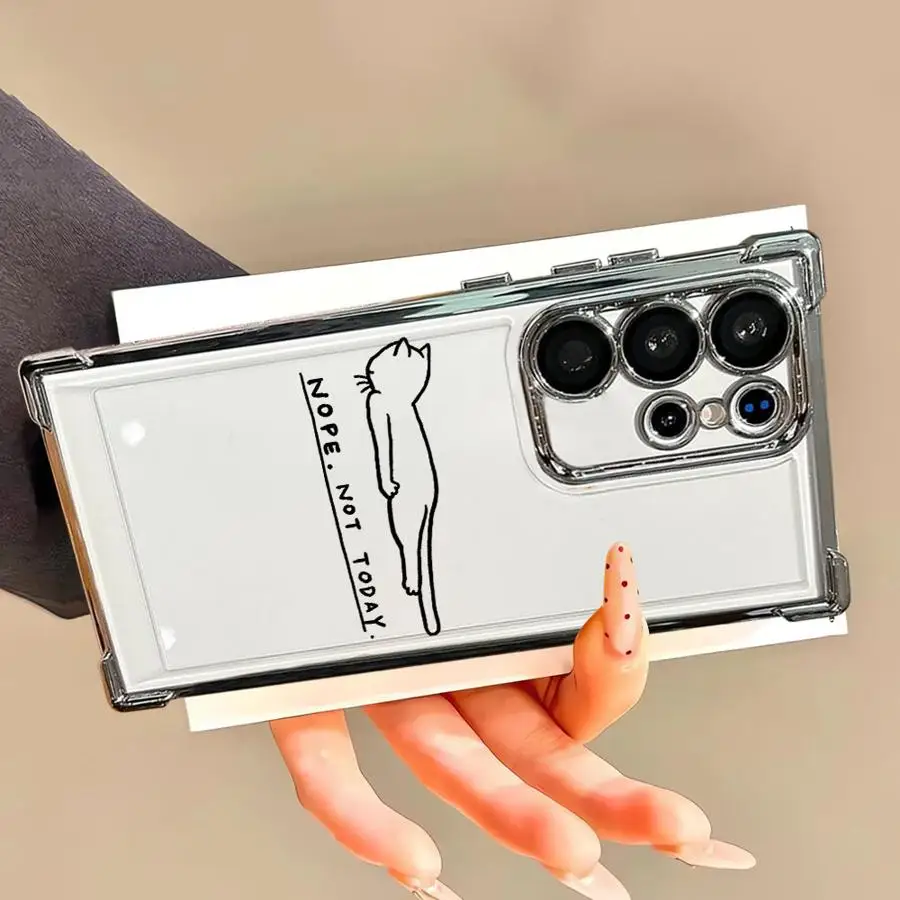 حافظة لهاتف سامسونج جالاكسي S20 FE S22 Ultra S21 Plus S23 S24 S25 Edge مثيرة للاهتمام