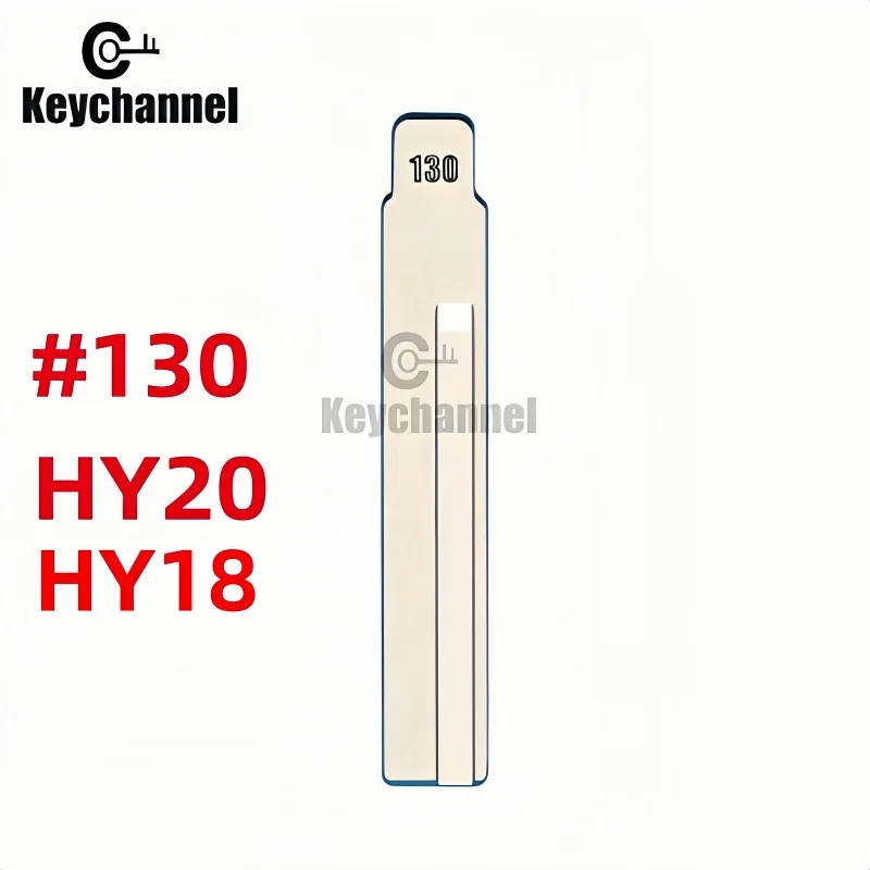 10pcs HY18 Car Flip Key Blade Lishi HY20 KD Remote Key Blank 130# for Hyundai Santa Fe Kia Sorento for KEYDIY VVDI Xhorse Remote