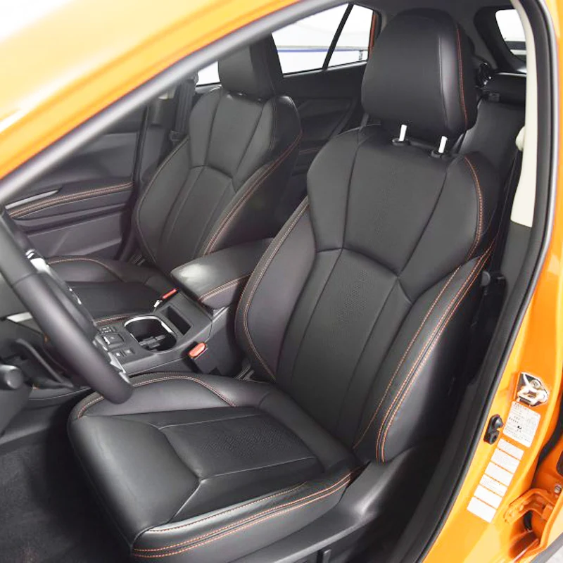 

Чехлы на сиденья на заказ для Subaru XV 2022 2021 2020 2019, аксессуары, кожаные подушки для сидений из ПВХ, передние и задние полные, 12 шт./компл.