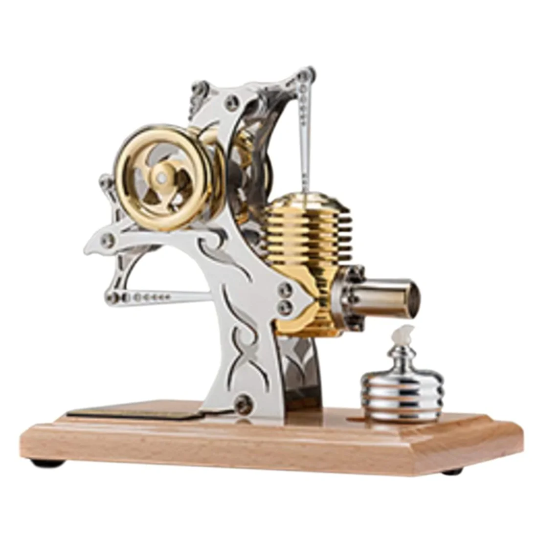 Stirling Engine Metal Assembly Model single / Double / Four cylinder Engine DIY Assembly Toy Movable Mechanical Engine Toy Gift