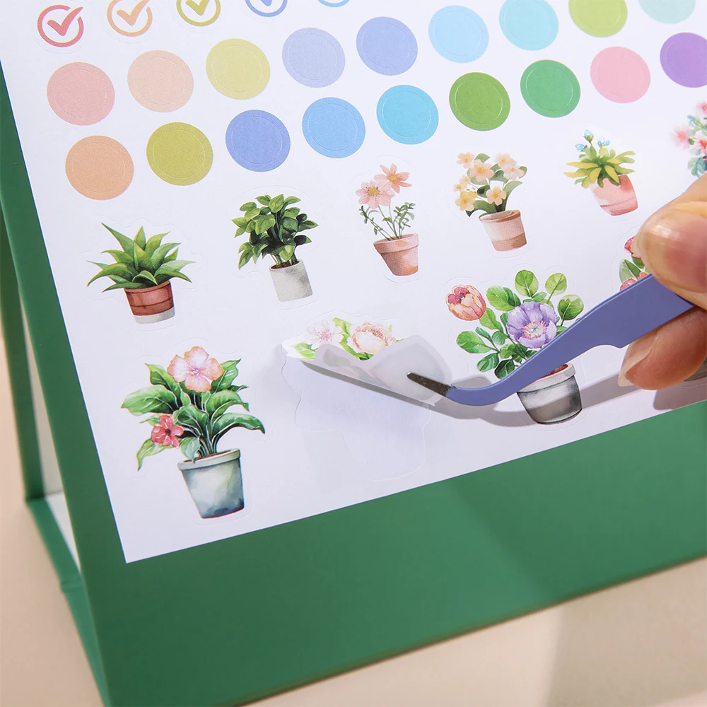 2026 Desk Calendar Multifunctional Organizer With Stickers Labels Pen Holder Monthly Schedule Planner For Home Office School