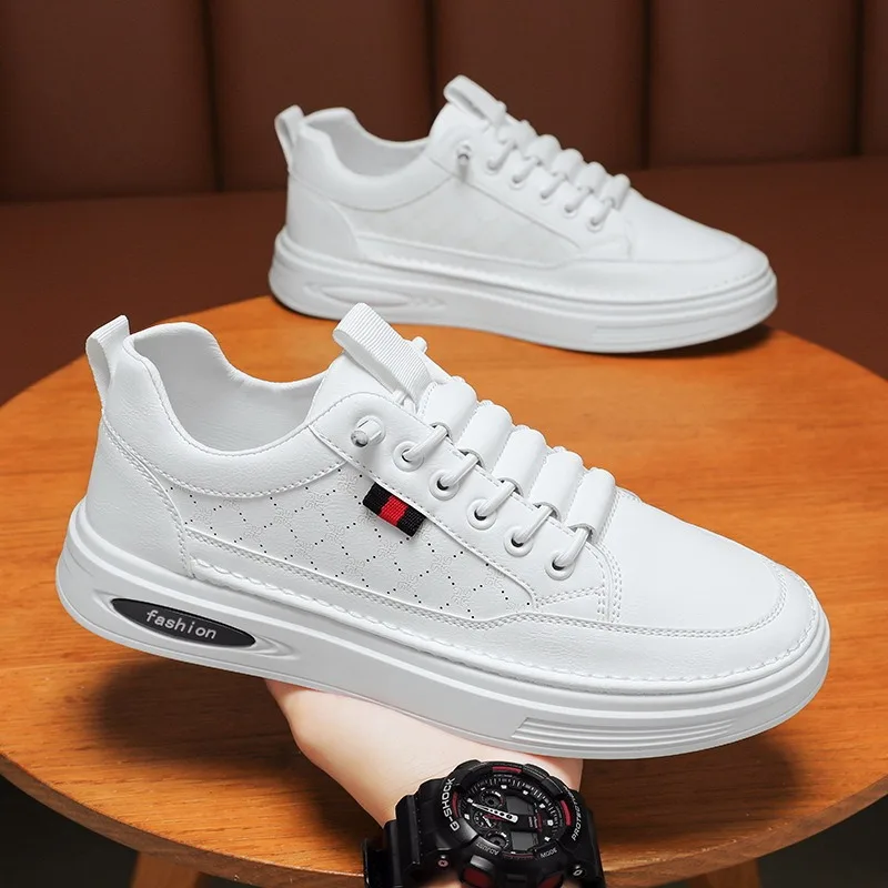 

Shoes for Men Fashion Casual Leather Shoes Trend Sports Board Men's Shoes Luxury Slip-resistant Men's Sneaker Zapatos De Hombre