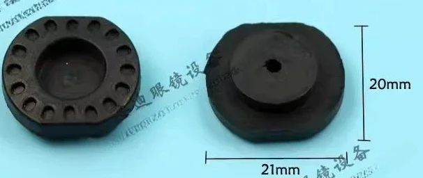 10 قطع من ملحقات آلة الحواف الأوتوماتيكية للنظارات، والحشيات، ومنصات المشبك، والوسادات البلاستيكية